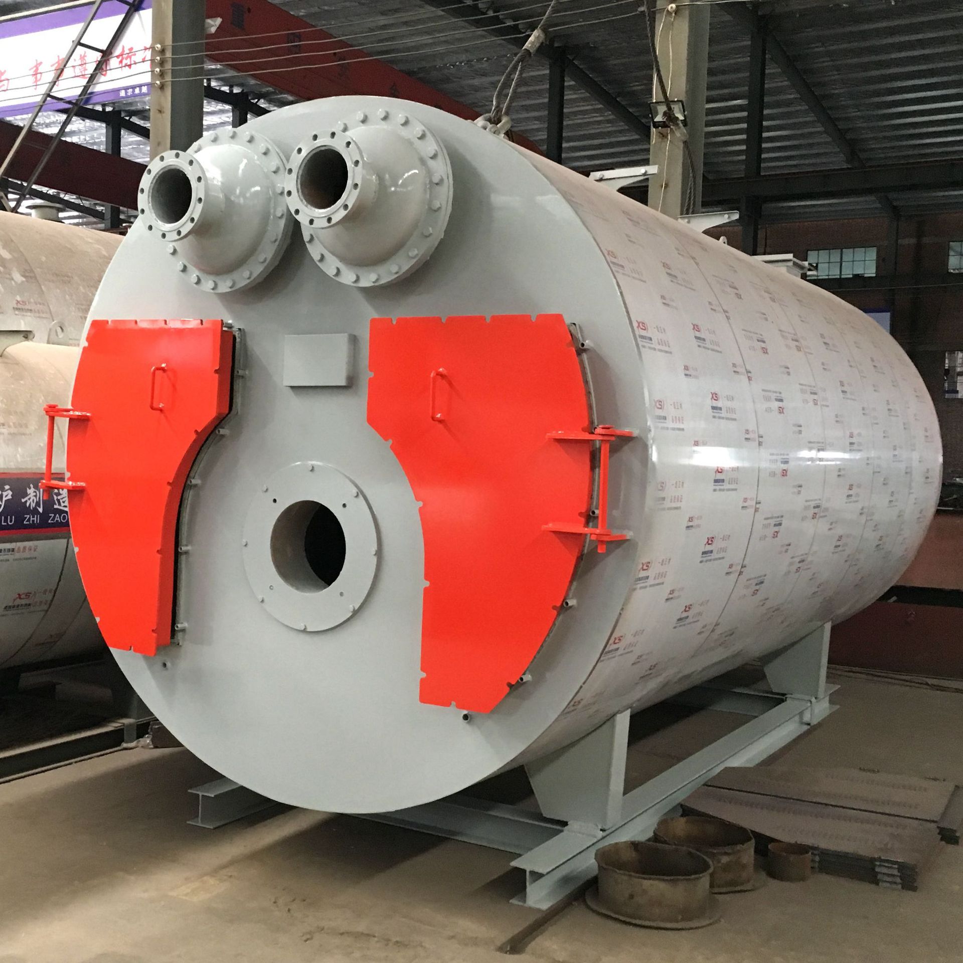 厂家直供CWNS2.8-85/60Y(Q)卧式4吨燃气采暖热水锅炉格