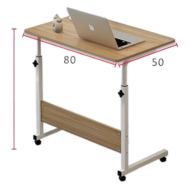 Простой стол для ноутбука Спальня Кровать Стол Простой прикроватный столик Студенческий подъемный стол Общежитие Ленивый стол