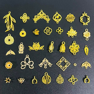 A variety of collection DIY antique hairpin accessories alloy tassel hanging piece court step shake bridal hair accessories material wholesale