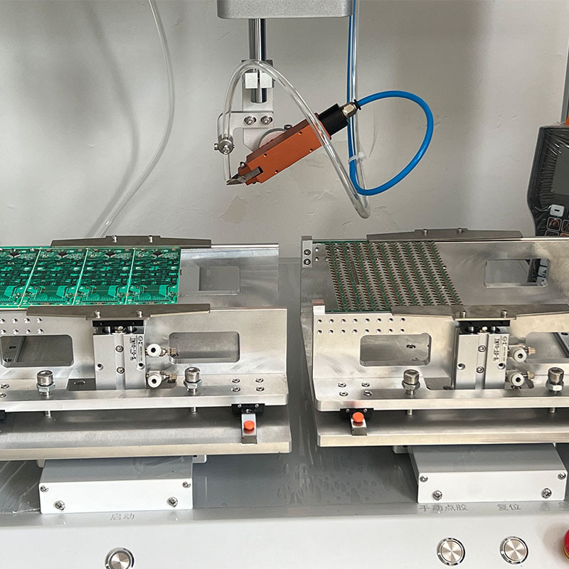PCB自動ピン切断機、全自動コンデンサおよび抵抗回路基板ピン切断機、部品デュアルステーション自動ピン切断機|undefined
