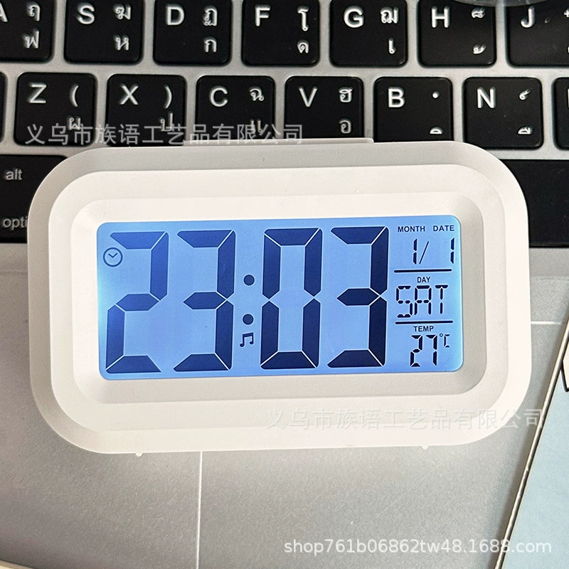 Crayons, glowing universal teaching watch for bed, simple and elegant design