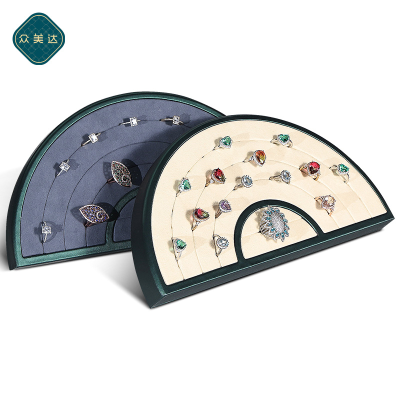 珠宝直播摆货台多层展示架圆珠散珠裸石摆放盘古玩珠子阶梯收纳架