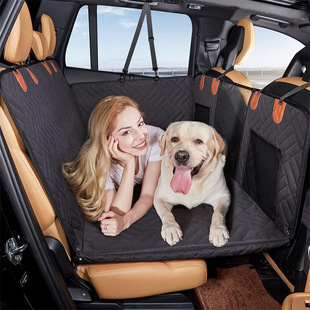 2025 New Cross-Border Direct Supply Hot-Selling Car Pet Mat Car Rear Seat Dog Mat Anti-Dirty Waterproof Pet Mat