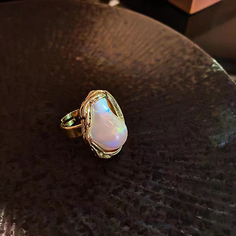 Irregular Pearl Ring