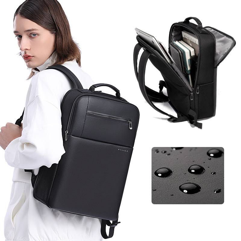 Bange Waterproof Men's Backpack For Business And Commuting_voghion.com