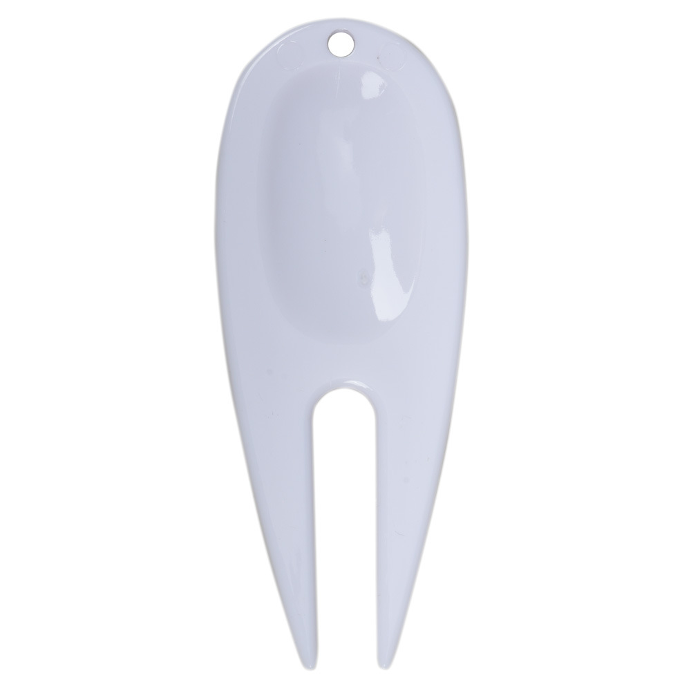 Golf green tenedor, tenedor de caddy, herramienta de reparación de césped, tenedor de bola de plástico