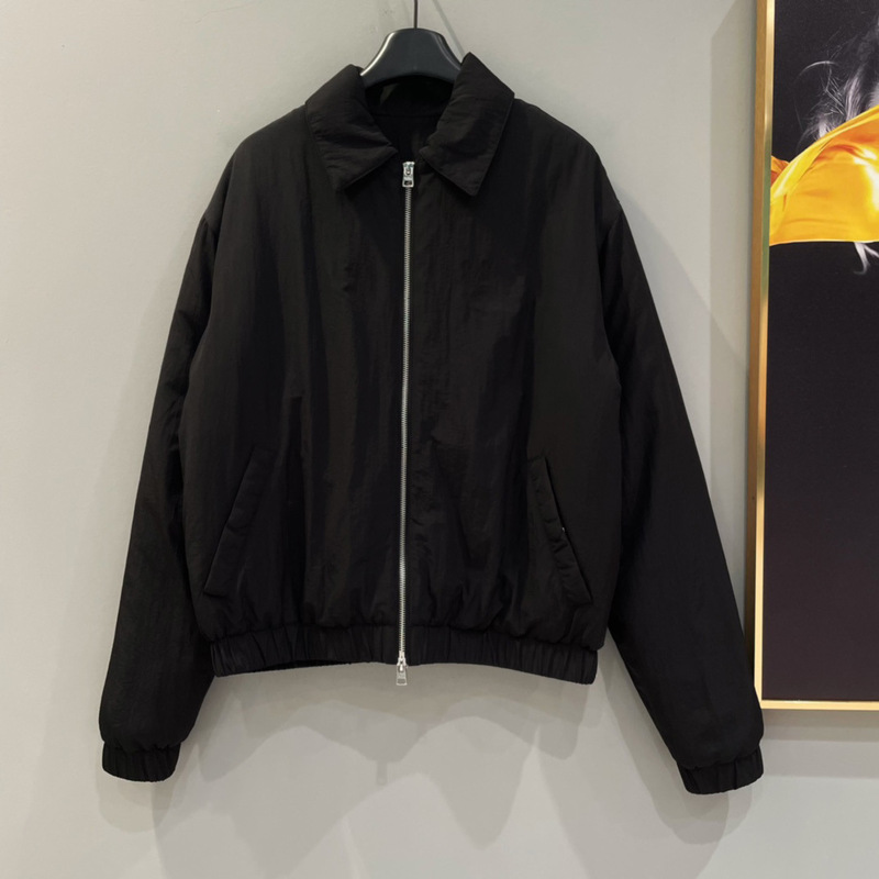 【M.LIVES】【綿入りジャケット】24新型銀色鋼愛入りジャケット男女モデルA218|undefined