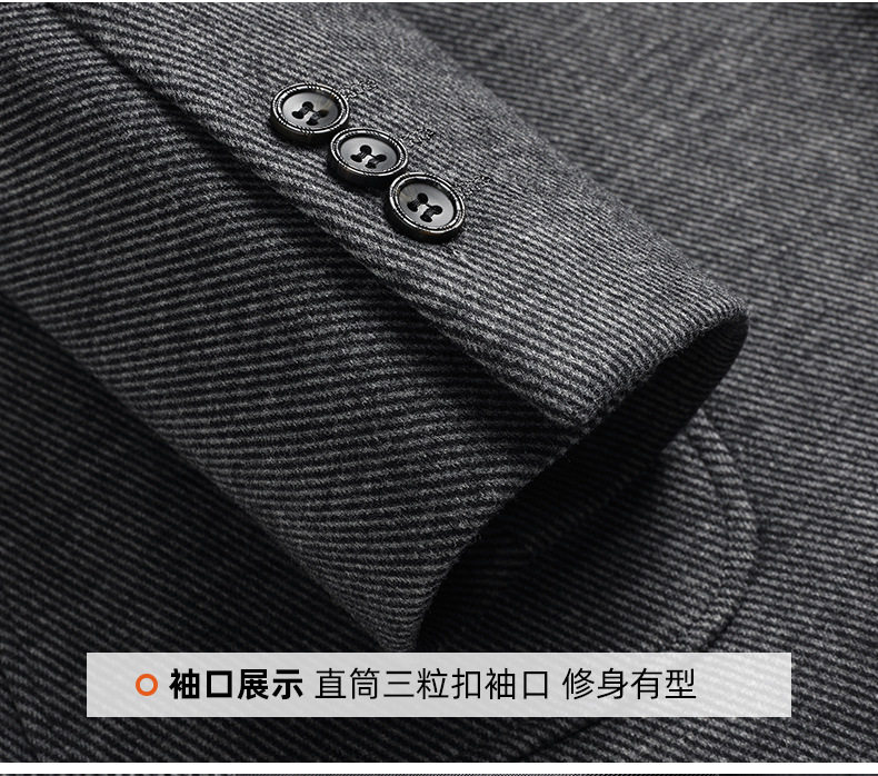 Áo vest nam phom ôm nhẹ, hai lớp lót bông dày dặn, co giãn, không cần ủi, giặt máy được — thanh niên màu xám chi tiết 21