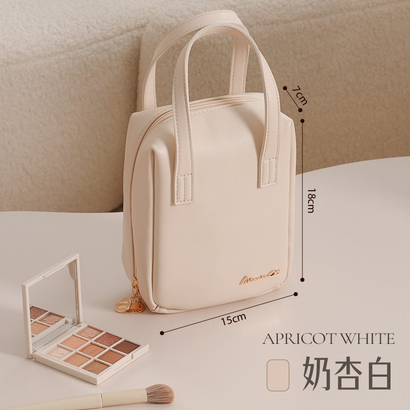 Bolsa de maquillaje para mujeres 2023 nueva bolsa portátil de gran capacidad para productos de cuidado de la piel bolsa de maquillaje cepillo de viaje bolsa de lavado portátil