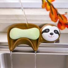 亚马逊树懒香皂托雕像摆件创意家居厨房浴室肥皂碟装饰树脂工艺品