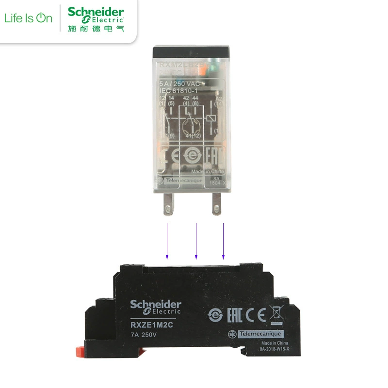 Оптовая подлинная RXM2LB2BD-RXM4LB2BD маленький реле RXM4AB2P7 база RXZE1M4C