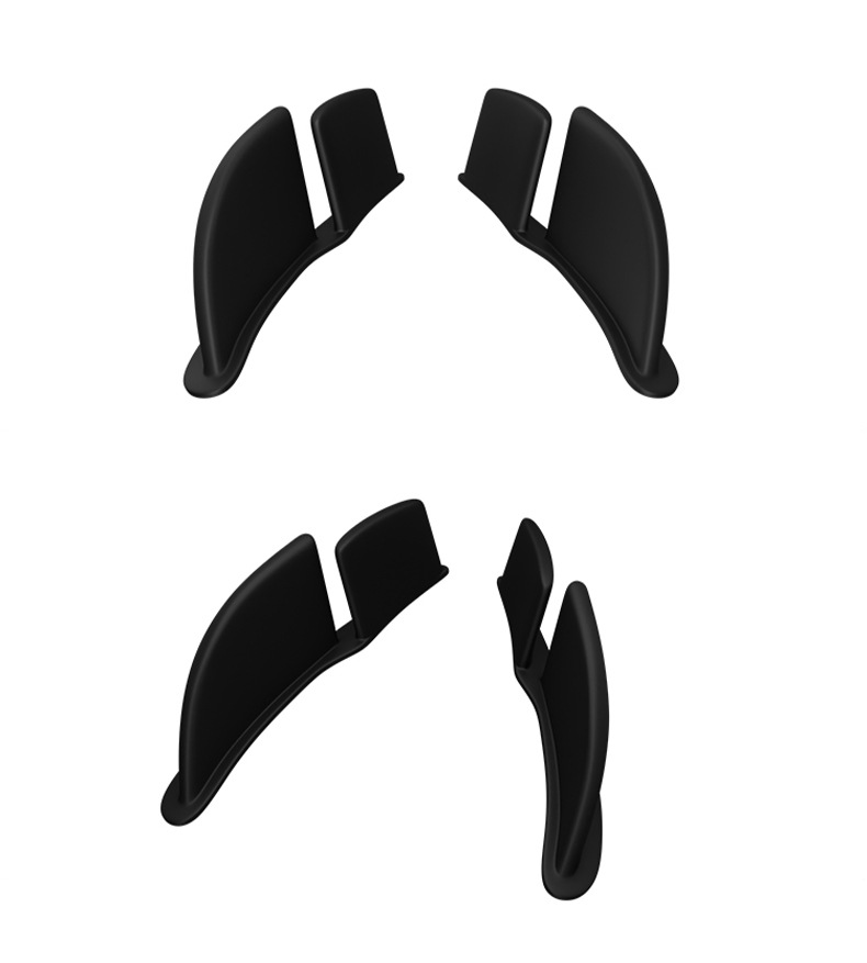 Suitable for Kawasaki Zx-6R Zx-636 Rear Wing 2019-2026 Rear Hump Air Side Wing Rear Gp Wind Wing
