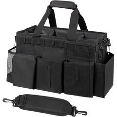 Wearable Cleaning Caddy Bag Supplies Organizer with Handle &