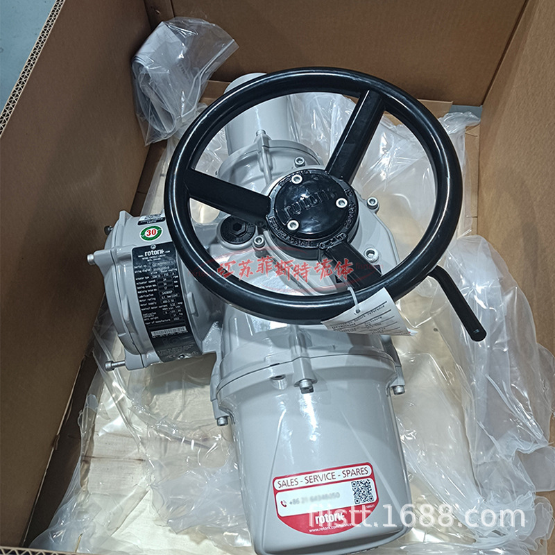 rotork罗托克IQSC阀门电动 蒸汽水阀电动阀门执行机构_IQ12F10Z3电子式电动执行器
