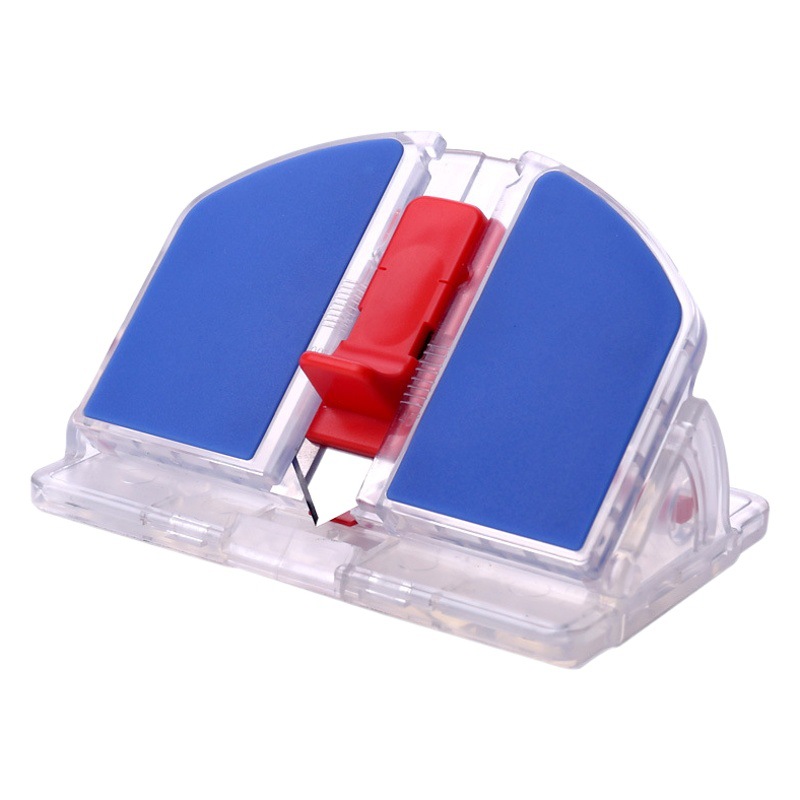 Cortador de papel plano de la cuchilla de corte de Kedeyo Cortador de papel de marco de fotos de corte de bricolaje Cortador de papel de 45 ° Bevel