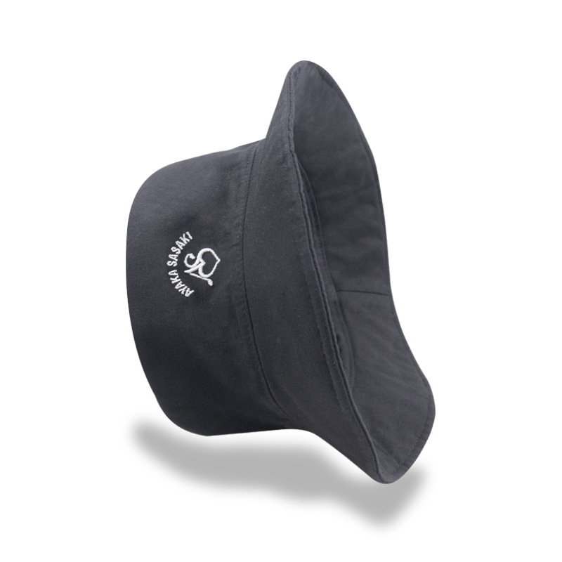 Sombrero de pescador personalizado coreano letras salvajes moda cara de ojos grandes aire exterior protección solar casual sombrero sombrero para mujeres