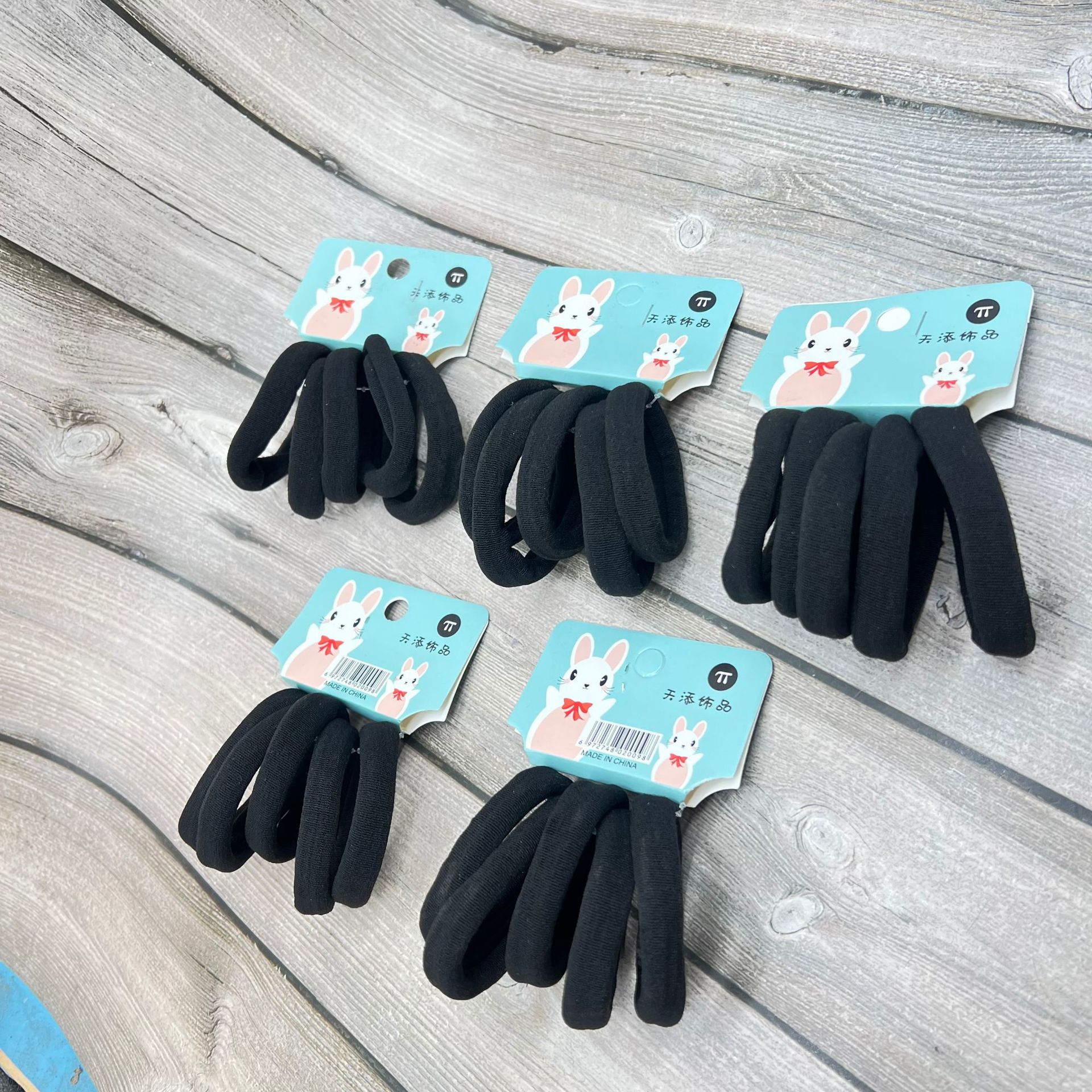 Gomas para el pelo coreanas – alta elasticidad, 8 unidades por pack, calidad económica