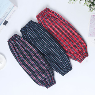 Sleeve four-pin oil-proof and stain-proof long thickened autumn and winter adult men and women kitchen apron sleeves work dirty protection sleeves
