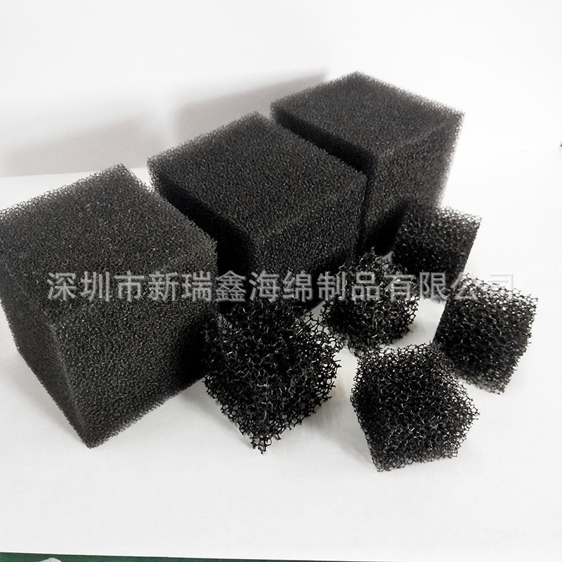 厂家生产各类粗中细I孔径的过滤海绵片海绵垫生化棉滤网量大从优