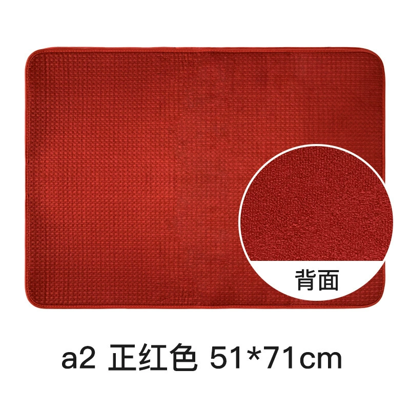 Double-sided hygienic tableware, drying rack, increased thickness, water absorbent