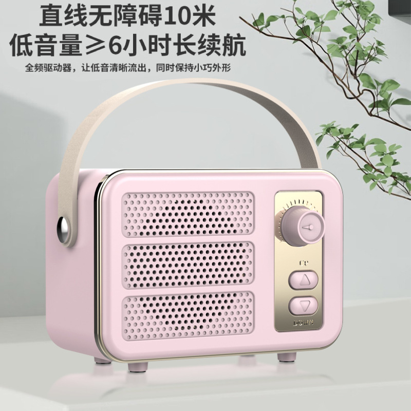 K3 クリエイティブレトロ Bluetooth スピーカー潮ブランドサブウーファーポータブルギフト高品質クロスボーダー Bluetooth 小型スピーカー|undefined