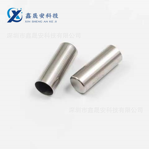 304不锈钢感温管 传感器外壳 平头管 圆头管 折弯缩尖