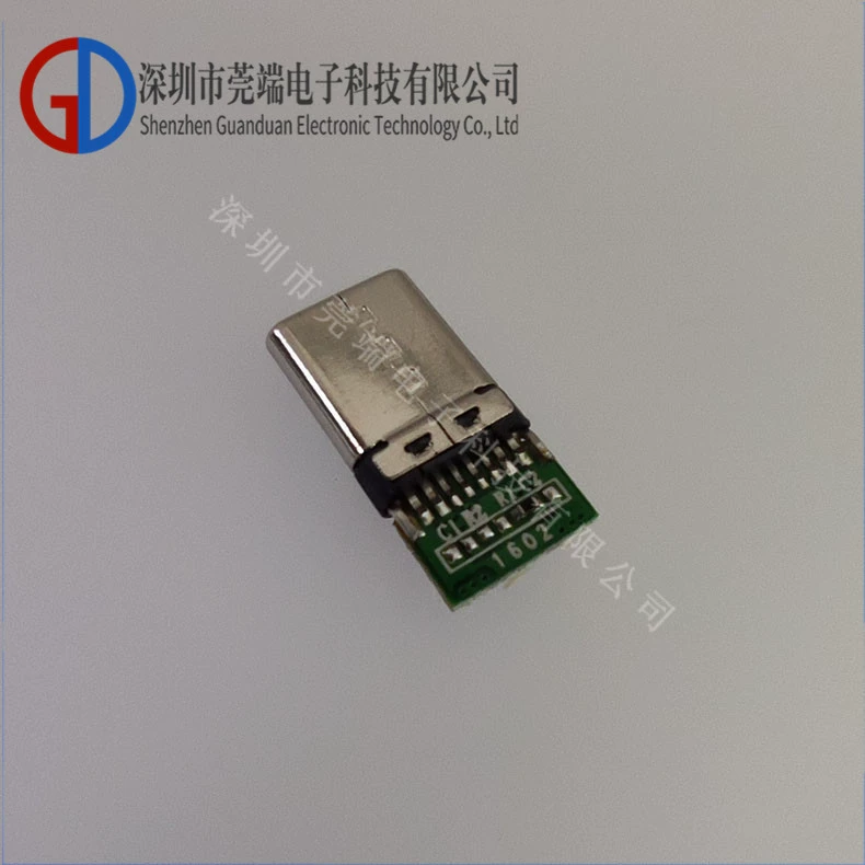 Заводская прямоя продажи Wanduan GD-223 TYPE C мужская головка заклепанная 16PIN зарядка телефона пробный образец