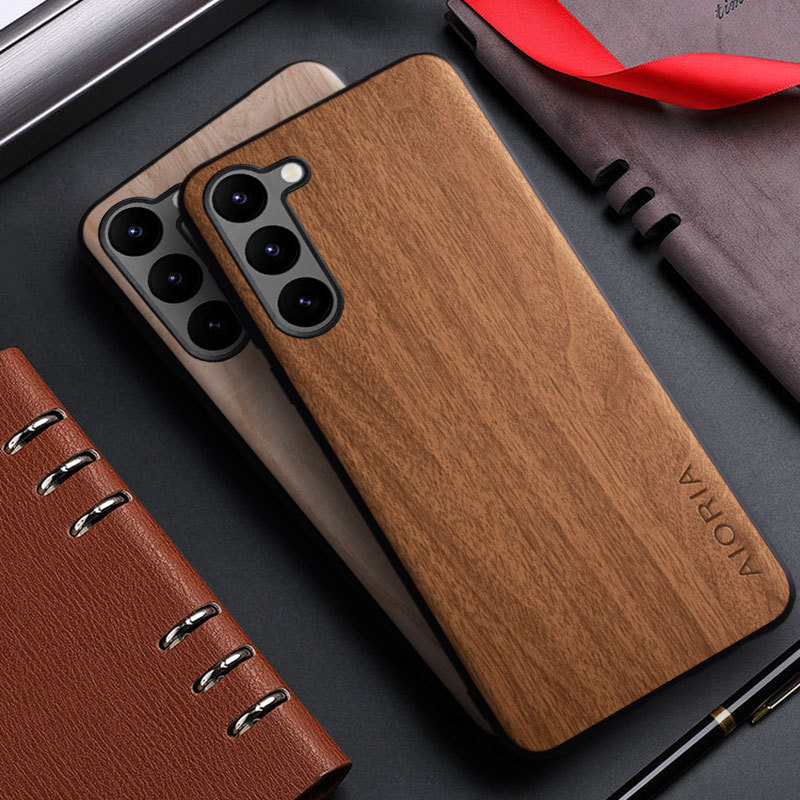 For Samsung S22 Ultra Sam Galaxy S23 Plus simple staggered wood grain phone case For Samsung S22 Ultra Sam Galaxy S23 Plus simple staggered wood grain phone case