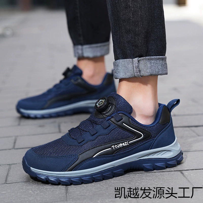 Обувь мужская трансграничная весна старая пекинская обувь из ткани мужская обувь среднего и пожилого возраста кроссовки мужская повседневная спортивная обувь отцы