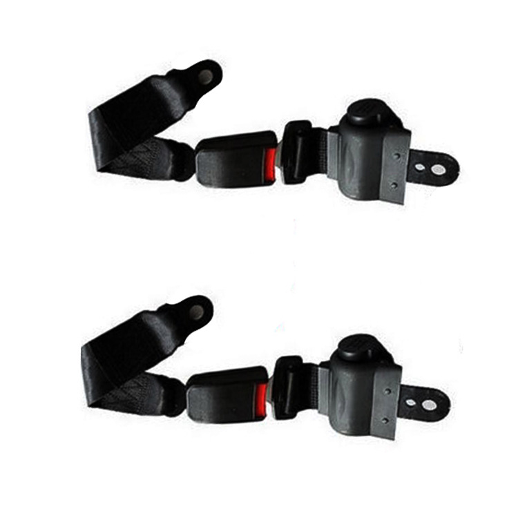 Forklift seat belt joint force Hangzhou fork automatic telescopic two-point seat belt bus school bus self-locking safety belt