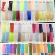 高密纱面料5050* 无光玻璃纱欧根纱布料女装童装包装袋纱袋面料