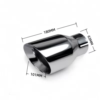 blue decorative exhaust tip — Exhaust pipe - 02-510110163