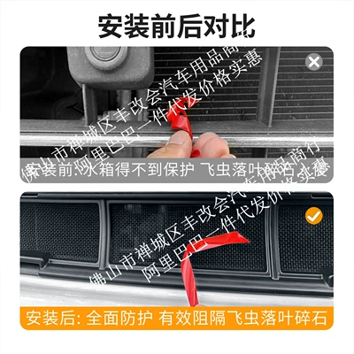 Golf PRO, integrated welded car: Automobile anti-insect net