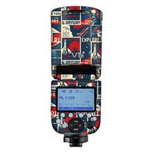 适用于神牛V1闪光灯贴膜单反摄影机顶佳能尼康索尼富士宾得贴纸3M