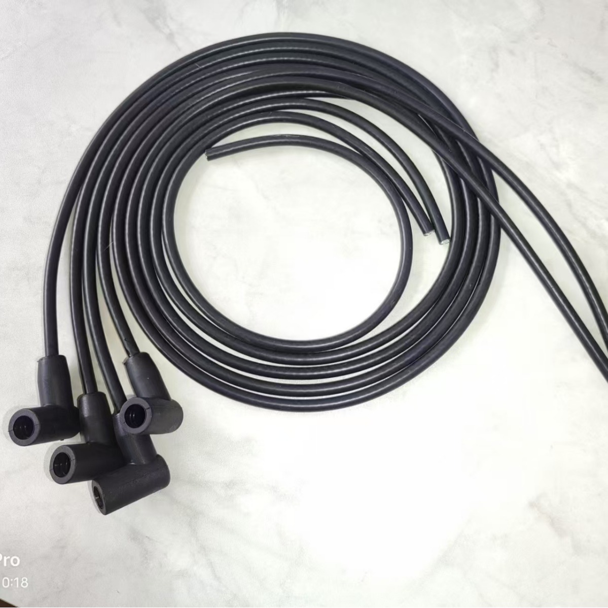4-cylinder spark plug wire suit for Ford front 8N 9N12259B 9N Jubilee 2N