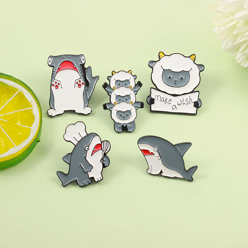 Brooches Classification Cute Pin Animal Alloy Stoving Varnish Unisex Brooches