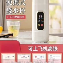 德国烧水杯便携式烧水壶旅行电热水杯小型加热户外保温杯热水壶