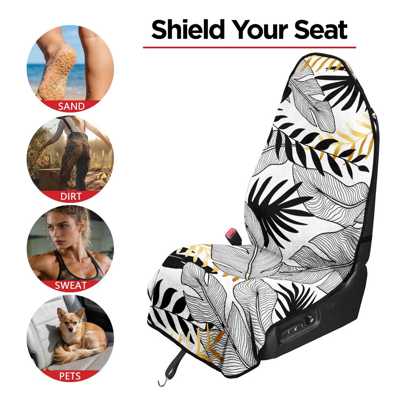 Car seat towel cover front seat protector suitable for gym and exercise, universal for all seasons, car use 132