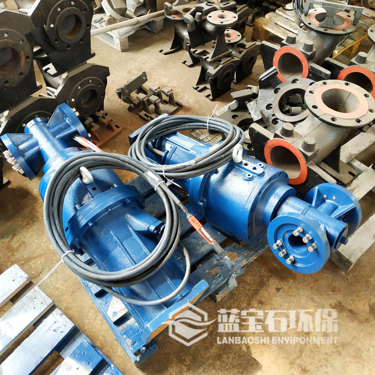 潜水推流器1.5kw 污水低速搅拌推流器QJB1.5/4 氧化沟慢混推进器