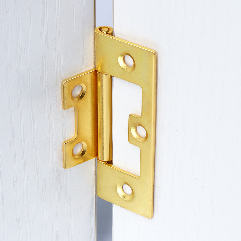 bisagra de acero laminado en frío bisagra de cobre antiguo 2 pulgadas 2.5 pulgadas bisagra plegable en forma de bandera muebles puerta de madera bisagra de caja de madera