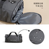 One shoulder knapsack Men's bag leisure time Sports bag Trend The single shoulder bag knapsack Wet and dry separate leisure time knapsack Gym bag