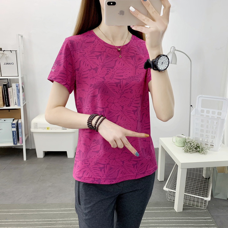 Camiseta de secado rápido al aire libre, camiseta de camisa de camiseta