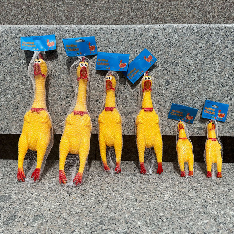 惨叫鸡尖叫鸡玩具鸡解压发声怪叫鸡绝望会叫战斗鸡狗狗玩具不耐咬