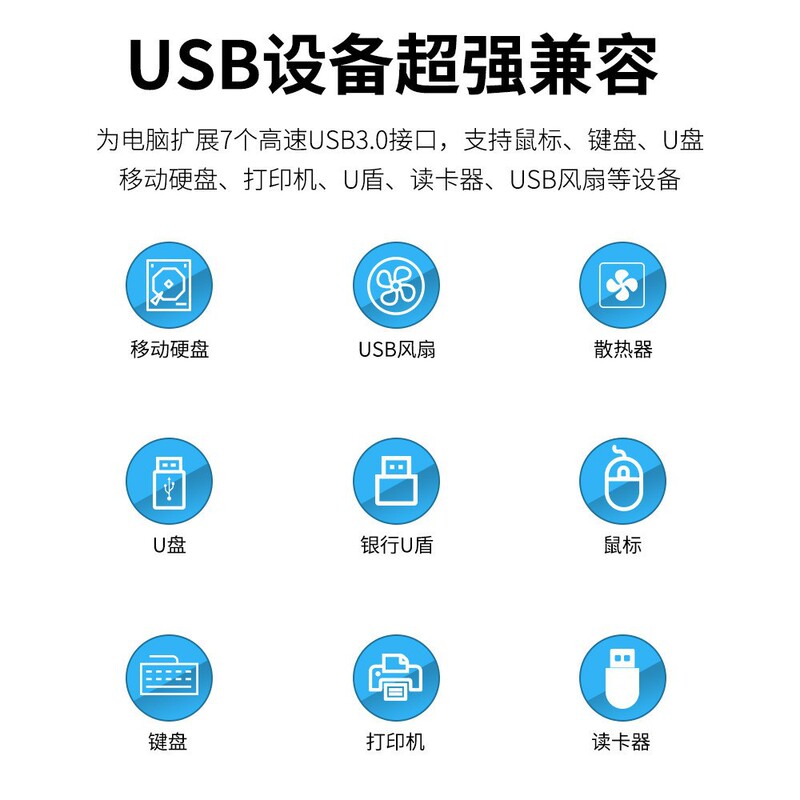 USB ドッキング ステーション RGB クール USB HUB3.0 ハブ 10 ポート 7 ポート 4 ポート スプリッター コンピューター エクステンダー|undefined