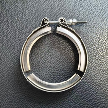 商用车发动机用V型卡箍 304不锈钢风管卡扣V型抱箍管夹 通风管