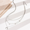 Fashionable accessory stainless steel, necklace, chain for key bag , simple and elegant design