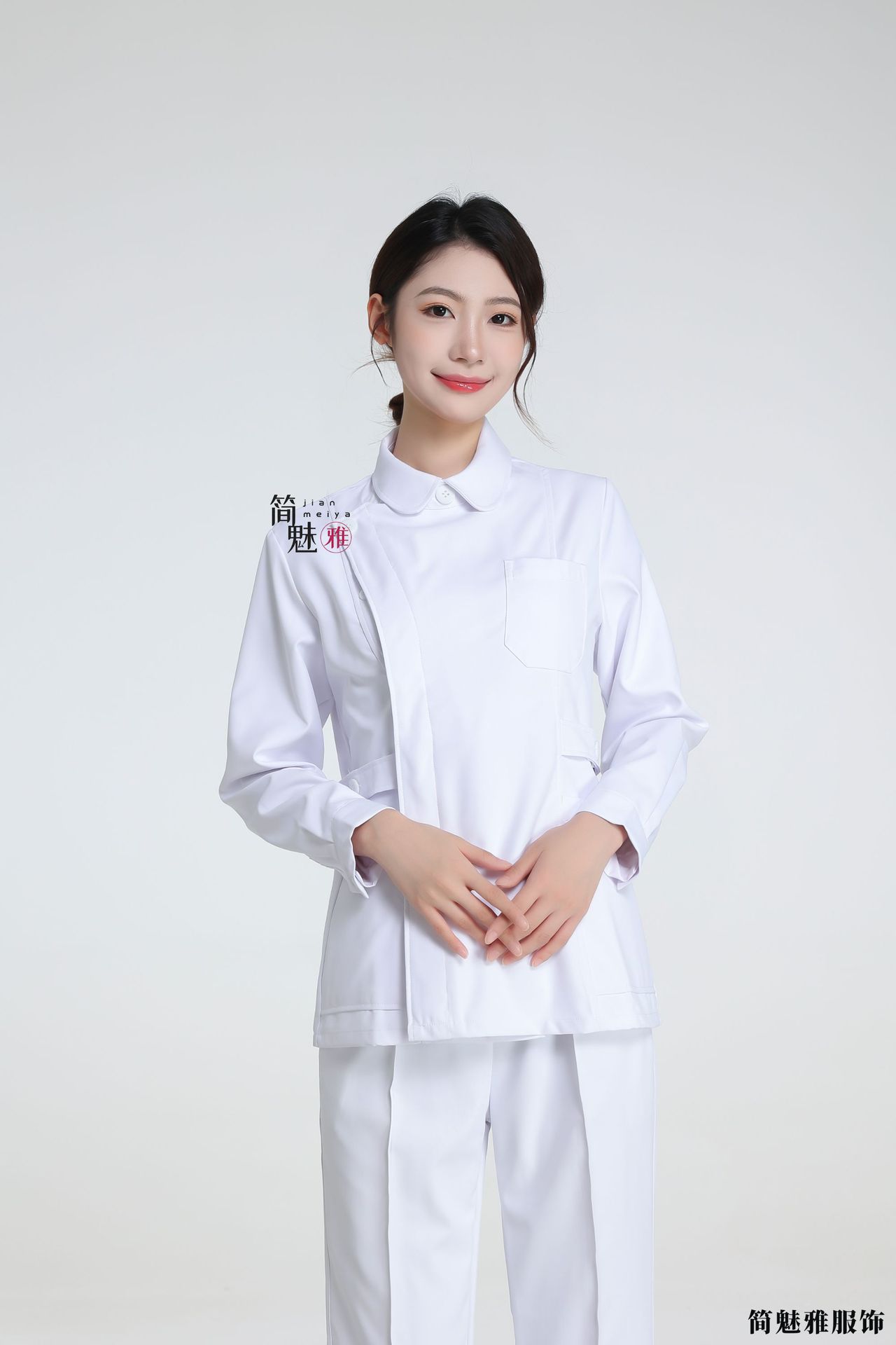 底上领 长袖套装(高端面料）