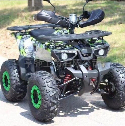 motocicleta de montaña todoterreno de cuatro ruedas, motocicleta de playa, motocicleta de cuatro ruedas, motocicleta de desierto de cuatro ruedas