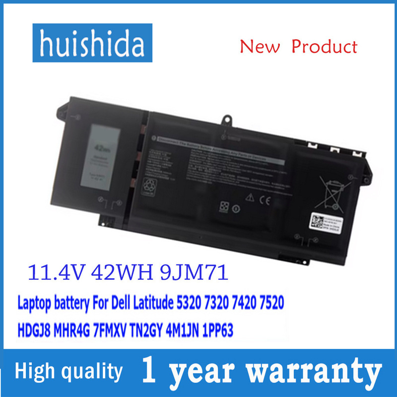 For Dell Laptop Battery 9 JM71 5320 7240 7520 7320 7FMXV