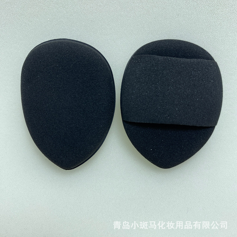 指先パフミニクッションパフ乾湿両用小水滴カバートランペット指マントーbbパフ|undefined